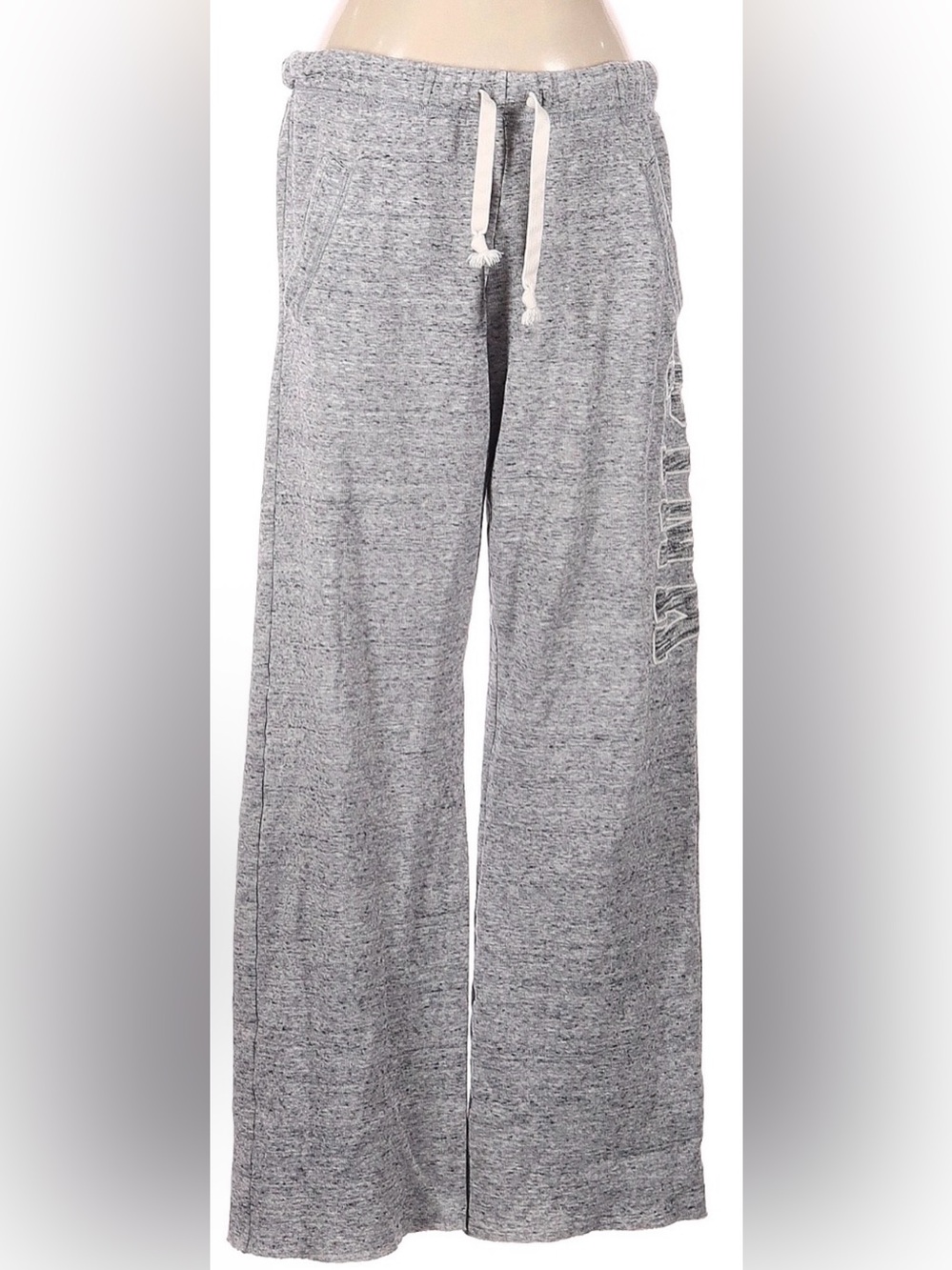 VS PINK~Women’s Straight Leg Drawstring Sweatpants~Gray~XS (Can also fit S)